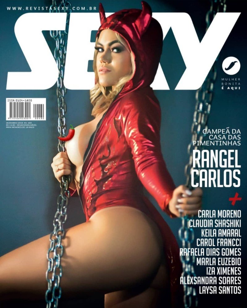 Revista Brasileira Grátis – Rangel Carlos na Revista Sexy de Dezembro de 2019